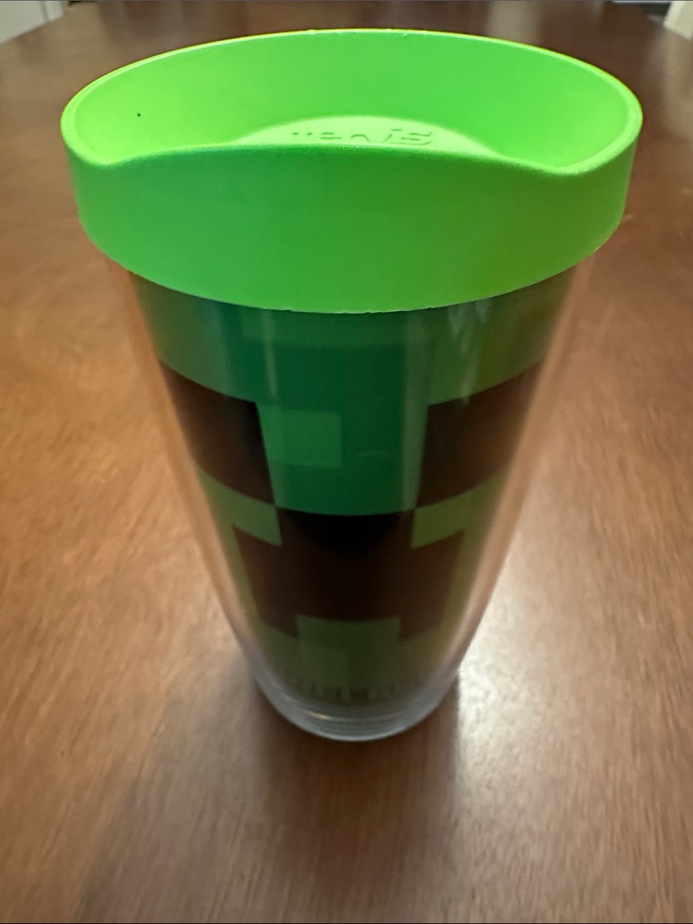 Tervis 16 oz Minecraft Creeper Tumbler with Lime Green Lid